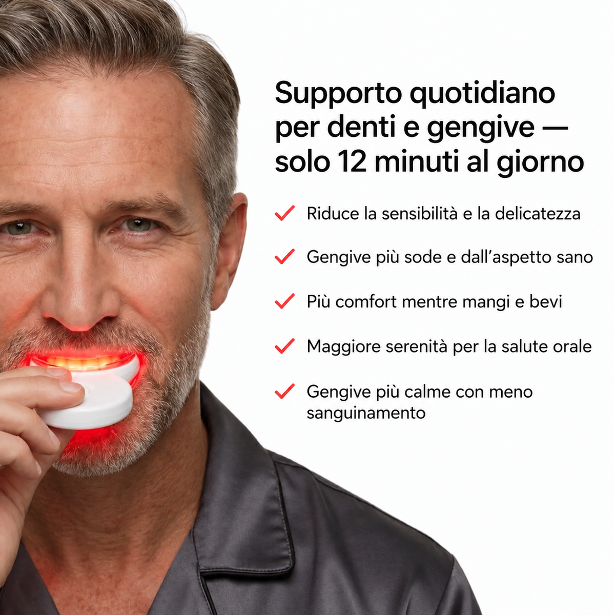 Ripristina la Salute del Tuo Sorriso in 12 Minuti al Giorno - BioGum™